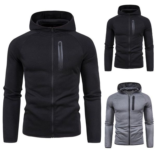 men's jackets spring and autumn style fashion solid color sweater zipper pocket personalized decoration casual businessjacket, Black;brown
men's jackets spring and autumn style fashion solid color sweater zipper pocket personalized decoration casual businessjacket, Black;brown