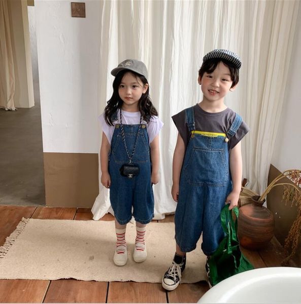 jumpsuits 2021 girls boys denim overalls summer cotton fashion kids pants 2-7t co239, Blue
jumpsuits 2021 girls boys denim overalls summer cotton fashion kids pants 2-7t co239, Blue