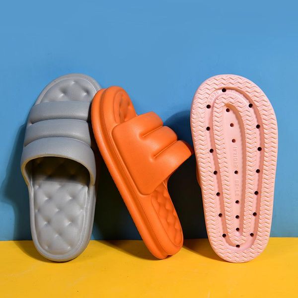 slippers leaking home thick sole women man bathroom slides anti-slip indoor soft bath sandal for pregnant woman, Black
slippers leaking home thick sole women man bathroom slides anti-slip indoor soft bath sandal for pregnant woman, Black