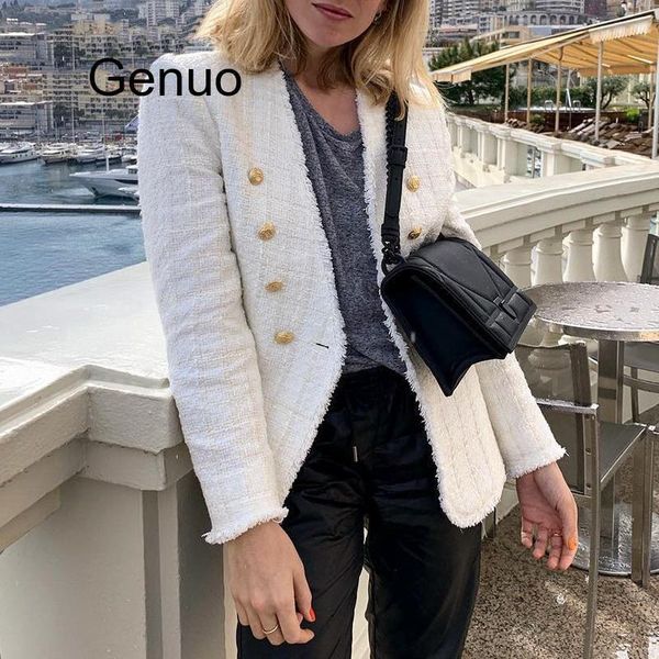 women's jackets women elegant white coat double breasted v neck buttons jacket office wear female casual outwear blusas 9200, Black;brown
women's jackets women elegant white coat double breasted v neck buttons jacket office wear female casual outwear blusas 9200, Black;brown