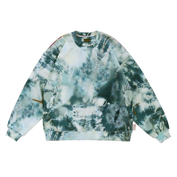 2021 kapital tie-dye paisley buddhism print pullove oversized hip-hop crewneck men women couple fleece sweatshirt, Black
2021 kapital tie-dye paisley buddhism print pullove oversized hip-hop crewneck men women couple fleece sweatshirt, Black