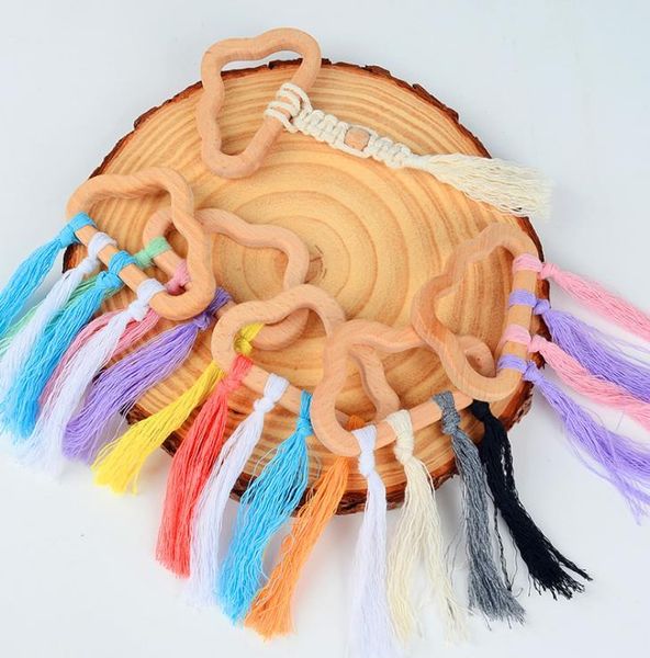 wooden teethers toy cloud colorful cotton rope tassel teething traning toys nurse gifts handmade diy crafts 5 colors optional
wooden teethers toy cloud colorful cotton rope tassel teething traning toys nurse gifts handmade diy crafts 5 colors optional