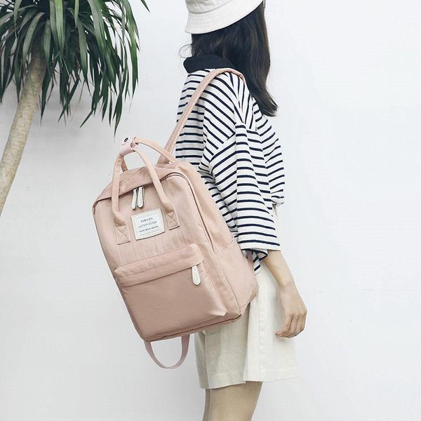 outdoor bags women canvas backpacks candy color waterproof school for teenagers girls lappatchwork backpack 2021
outdoor bags women canvas backpacks candy color waterproof school for teenagers girls lappatchwork backpack 2021
