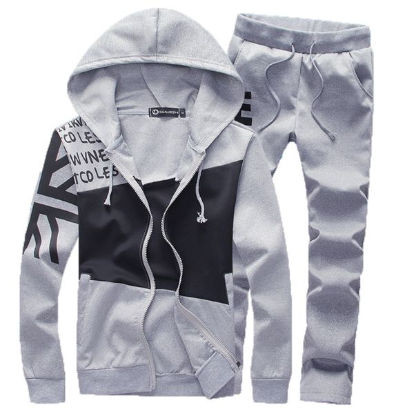 men's tracksuits amberheard conjunto masculino sportsuit primavera outono moletom com capuz + calças esportivas de duas peças retalhos, Gray
men's tracksuits amberheard conjunto masculino sportsuit primavera outono moletom com capuz + calças esportivas de duas peças retalhos, Gray