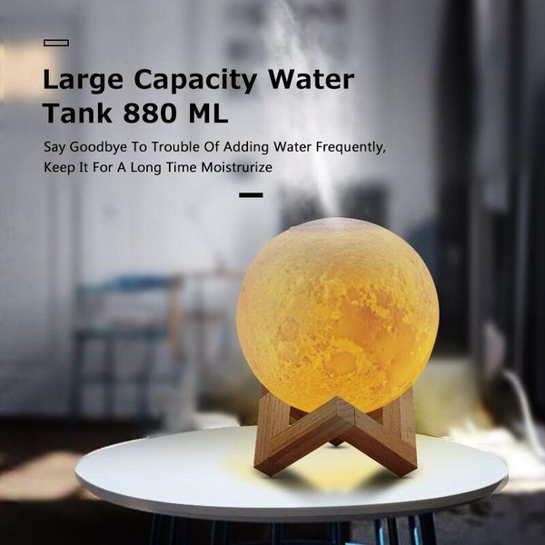 essential oils diffusers air humidifier 3d moon lamp light diffuser aroma oil usb ultrasonic humidificador night cool mist purifier 880ml
essential oils diffusers air humidifier 3d moon lamp light diffuser aroma oil usb ultrasonic humidificador night cool mist purifier 880ml