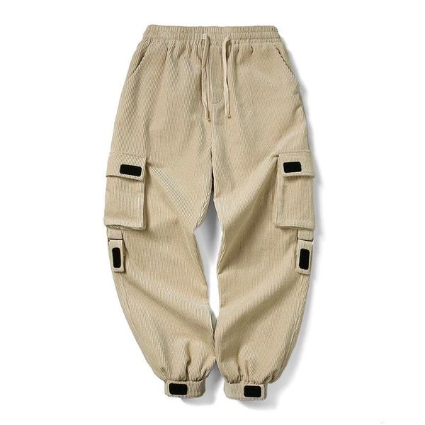 men's pants arens tooling trousers autumn winter corduroy trend ins literary artisticthickened loose leggings casual cargo a-25, Black
men's pants arens tooling trousers autumn winter corduroy trend ins literary artisticthickened loose leggings casual cargo a-25, Black