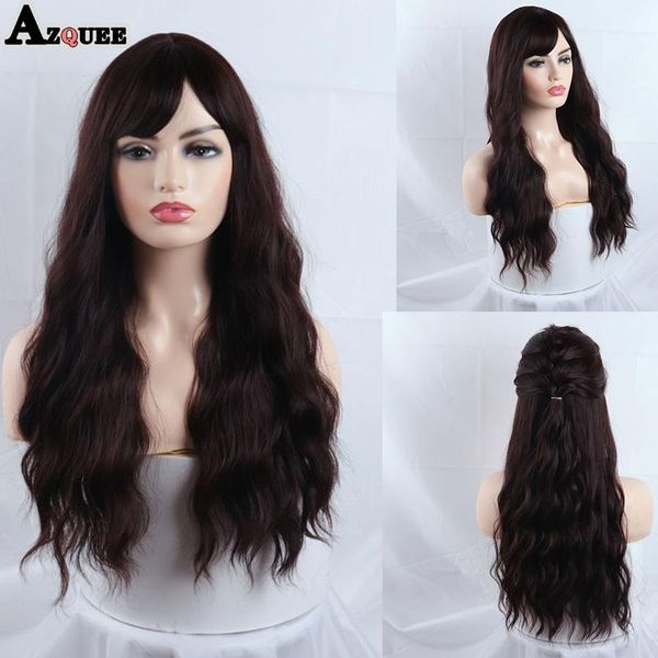 long golden brown ombre wigs high density temperature synthetic for black/white women wavy cosplay1
long golden brown ombre wigs high density temperature synthetic for black/white women wavy cosplay1