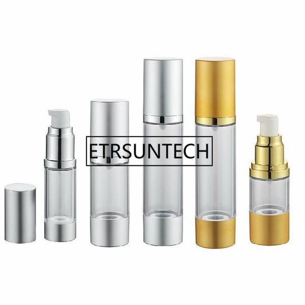 storage bottles & jars 15ml 30ml 50ml silver gold high-grade refillable portable airless pump dispenser bottle for travel lotion h0069
storage bottles & jars 15ml 30ml 50ml silver gold high-grade refillable portable airless pump dispenser bottle for travel lotion h0069
