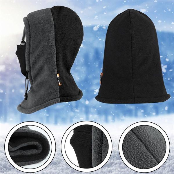 winter warm fleece balaclava hat double layer cycling cap windproof skiing fishing running outside sports caps & masks, Black
winter warm fleece balaclava hat double layer cycling cap windproof skiing fishing running outside sports caps & masks, Black