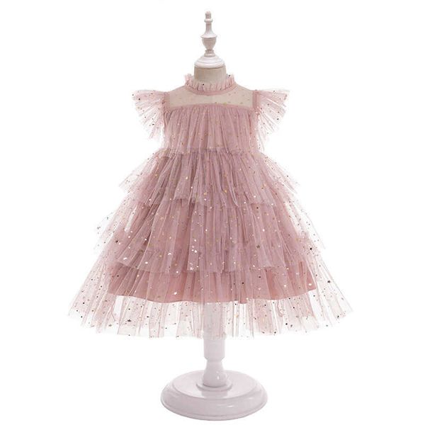 clothing sets new fairy skirt star sequin cake mesh children's poncho skirt princess dress, White
clothing sets new fairy skirt star sequin cake mesh children's poncho skirt princess dress, White