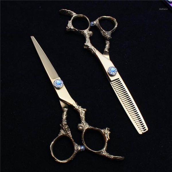 5.5" 16cm 440c customized logo golden barber shop normal scissors thinning shears professional hair styling tool c90051
5.5" 16cm 440c customized logo golden barber shop normal scissors thinning shears professional hair styling tool c90051