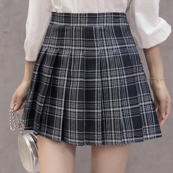 kawaii plaid pleated summer women skirt high waisted stitching student cute sweet girls dance mini skirts, Black
kawaii plaid pleated summer women skirt high waisted stitching student cute sweet girls dance mini skirts, Black