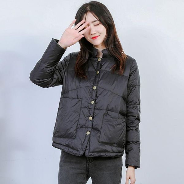 women's down & parkas winter jacket white duck ultra light short coat female autumn, Black
women's down & parkas winter jacket white duck ultra light short coat female autumn, Black