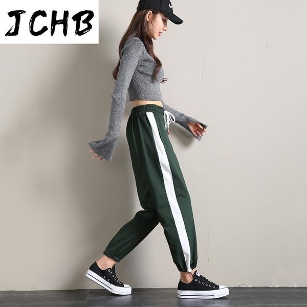 women's pants & capris jchb 2021 woman korean style joggers women casual sweatpants high waist trousers spring autumn pantalon femme pp, Black;white
women's pants & capris jchb 2021 woman korean style joggers women casual sweatpants high waist trousers spring autumn pantalon femme pp, Black;white