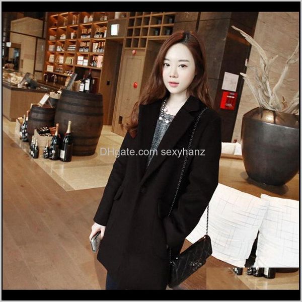 blends outerwear coats womens clothing apparel drop delivery 2021 thin wool blend coat women long sleeve turndown collar jacket casual autum, Black
blends outerwear coats womens clothing apparel drop delivery 2021 thin wool blend coat women long sleeve turndown collar jacket casual autum, Black