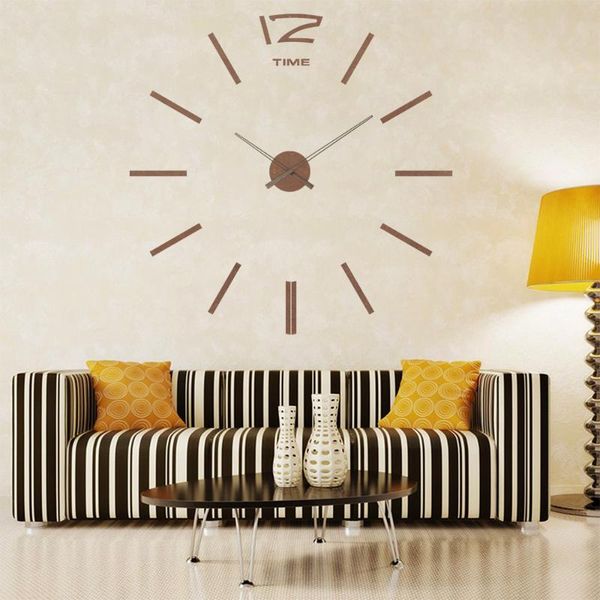 adhesive wall clock wooden clocks stickers brief modern for living room home decorative reloj de pared
adhesive wall clock wooden clocks stickers brief modern for living room home decorative reloj de pared