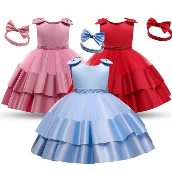 girl's dresses baby girls birthday dress tulle layers princess tutu christening gown toddler born baptism clothes for 12 18 24 months, Red;yellow
girl's dresses baby girls birthday dress tulle layers princess tutu christening gown toddler born baptism clothes for 12 18 24 months, Red;yellow