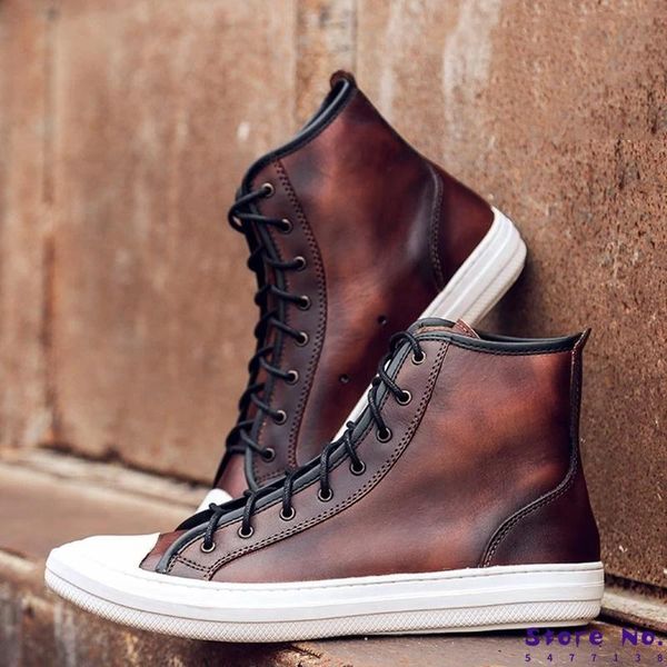 boots fashion men shoes vintage pu leather men's lace up casual zapatos de hombre lp401, Black
boots fashion men shoes vintage pu leather men's lace up casual zapatos de hombre lp401, Black