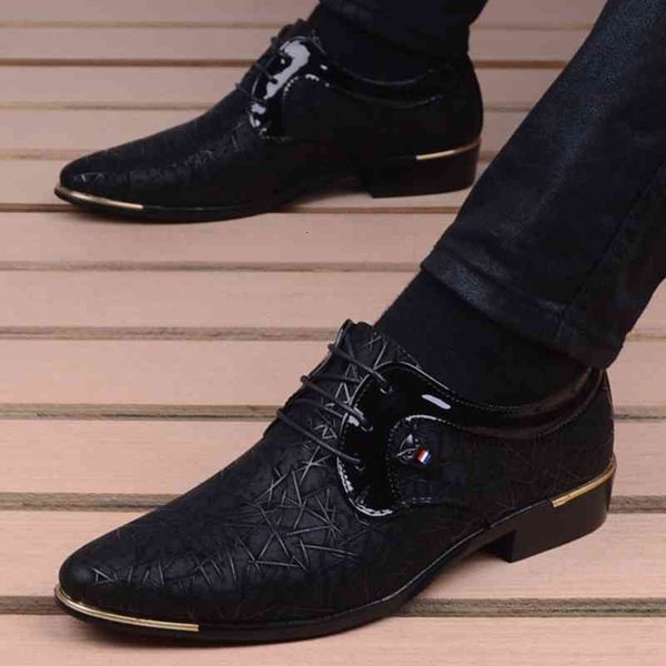 dress shoes men's shoe clould patent leather men wedding oxford lace-up office suit casual zapatillas hombre sn8y, Black
dress shoes men's shoe clould patent leather men wedding oxford lace-up office suit casual zapatillas hombre sn8y, Black