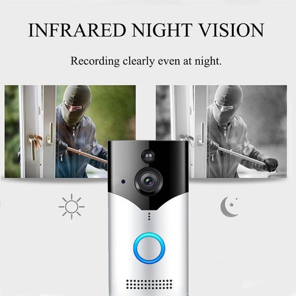 doorbells home wireless wifi visual cat eye doorbell intelligent voice intercom video infrared anti-theft monitoring
doorbells home wireless wifi visual cat eye doorbell intelligent voice intercom video infrared anti-theft monitoring
