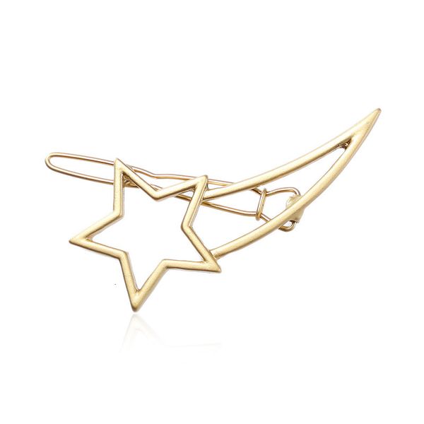 a1540 style women's alloy electroplating long point hollow five pointed star hairpin, Golden;silver
a1540 style women's alloy electroplating long point hollow five pointed star hairpin, Golden;silver