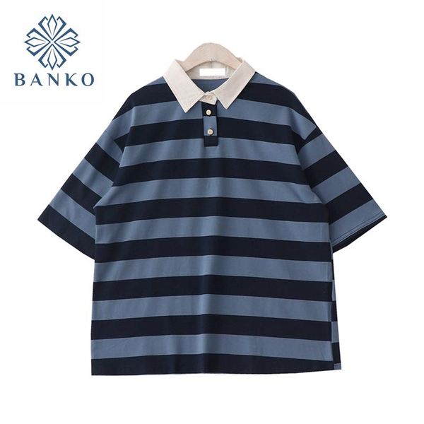 women's polos korean style striped printed t-shirt women 2021 summer casual collar short sleeve tee female harajuku all-match ins top, White
women's polos korean style striped printed t-shirt women 2021 summer casual collar short sleeve tee female harajuku all-match ins top, White