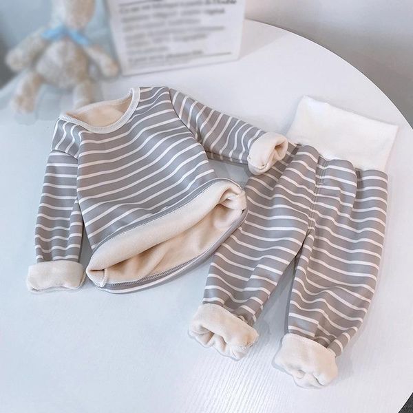 pajamas children toddler clothing set kids striped print sleepwear autumn thick cotton nightwear boys girls pyjamas pijamas, Blue;red
pajamas children toddler clothing set kids striped print sleepwear autumn thick cotton nightwear boys girls pyjamas pijamas, Blue;red