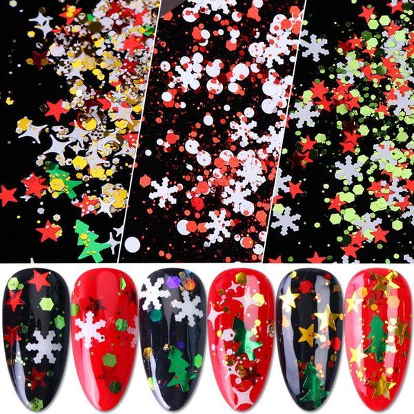 box christmas snowflake nail sequins year glitter dust xmas tree slice gel polish art decorations manicure trsd01-061, Silver;gold
box christmas snowflake nail sequins year glitter dust xmas tree slice gel polish art decorations manicure trsd01-061, Silver;gold