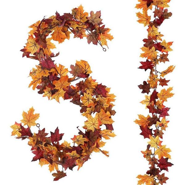 decorative flowers & wreaths autumn garland artificial vine string lights thanksgiving halloween wedding decoration
decorative flowers & wreaths autumn garland artificial vine string lights thanksgiving halloween wedding decoration