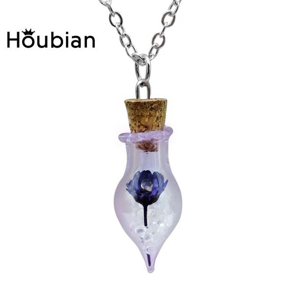 pendant necklaces fashion water wishing bottle necklace white rhinestone blue flowers crystal glass girl's candy, Silver
pendant necklaces fashion water wishing bottle necklace white rhinestone blue flowers crystal glass girl's candy, Silver