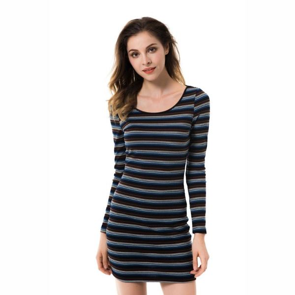casual dresses 2021 autumn round neck long sleeve dress black and white striped ladies elegant sheath slim mini bodycon dropship, Black;gray
casual dresses 2021 autumn round neck long sleeve dress black and white striped ladies elegant sheath slim mini bodycon dropship, Black;gray