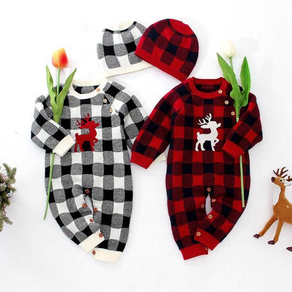 christmas boys girls grid long sleeve deer clothes + hat autumn winter baby boy girl kids knitting rompers black friday lr5a, Blue
christmas boys girls grid long sleeve deer clothes + hat autumn winter baby boy girl kids knitting rompers black friday lr5a, Blue