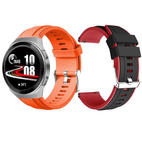 watch bands for huawei gt 2e soft silicone strap gt2e/gt 2 46mm smartwatch band bracelet 22mm watchband replaceable accessories, Black;brown
watch bands for huawei gt 2e soft silicone strap gt2e/gt 2 46mm smartwatch band bracelet 22mm watchband replaceable accessories, Black;brown