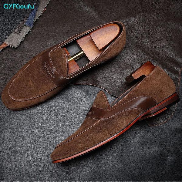 dress shoes qyfcioufu brand genuine leather men casual formal flats loafers man wedding designer high quality, Black
dress shoes qyfcioufu brand genuine leather men casual formal flats loafers man wedding designer high quality, Black