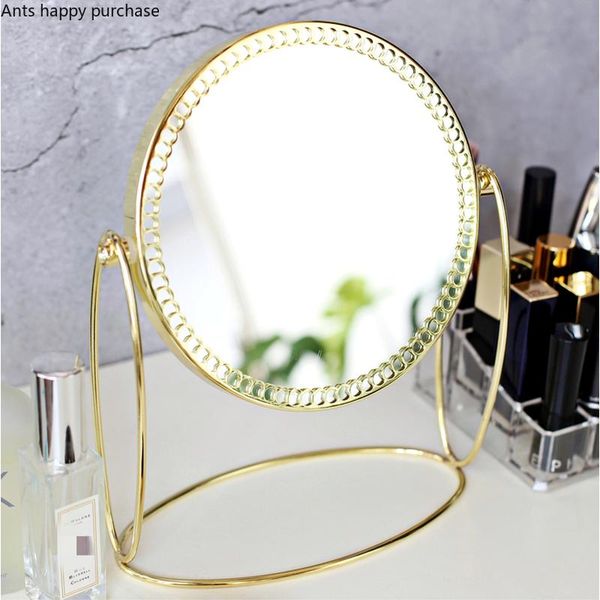 mirrors metal glass makeup mirror bedroom deskvanity rotatable double-sided decorative decoration accessories
mirrors metal glass makeup mirror bedroom deskvanity rotatable double-sided decorative decoration accessories