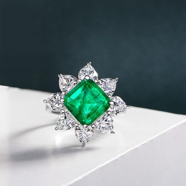 wedding rings luxury emerald square for women and teen girls silver s925 vintage, Slivery;golden
wedding rings luxury emerald square for women and teen girls silver s925 vintage, Slivery;golden