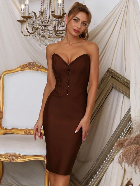casual dresses deive teger 2021 women's vestidos butterfly bra banquet slim tight bandage dress autumn and winter backless sleeveless, Black;gray
casual dresses deive teger 2021 women's vestidos butterfly bra banquet slim tight bandage dress autumn and winter backless sleeveless, Black;gray