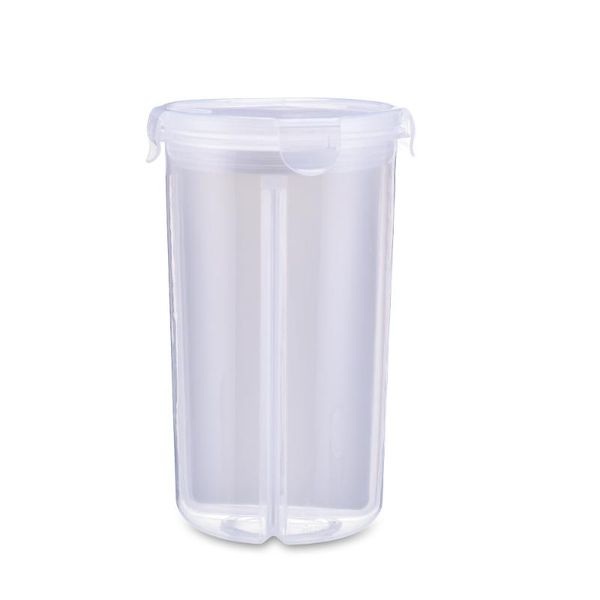 storage bottles & jars 4 divider box grain cereal rice bean clear food organizer sealed rotating cap home
storage bottles & jars 4 divider box grain cereal rice bean clear food organizer sealed rotating cap home