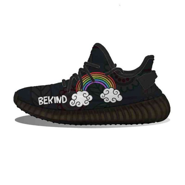 diy custom raiow be kind running shoes mesh printed mens womens trainers outdoor sports sneakers, Black;white
diy custom raiow be kind running shoes mesh printed mens womens trainers outdoor sports sneakers, Black;white
