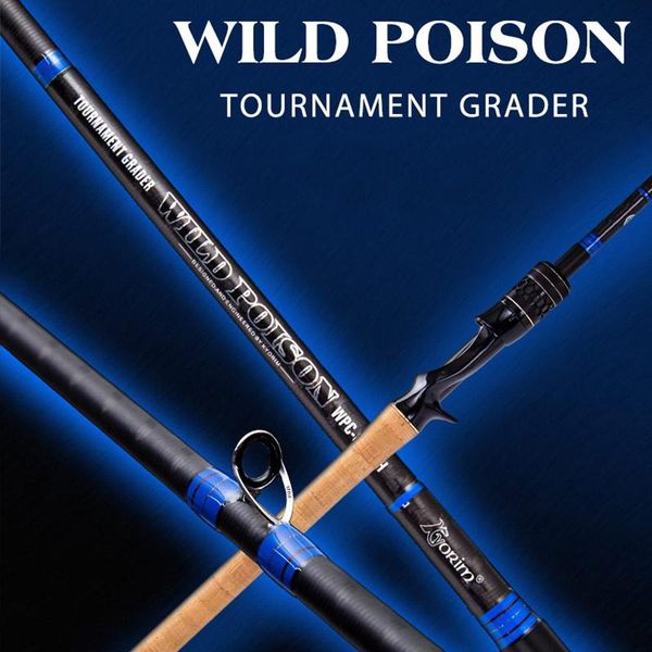 kyorim wild poison lure rod fuji reel seat alconite guide grade cork handles 2 sections middle/fast action fishing boat rods
kyorim wild poison lure rod fuji reel seat alconite guide grade cork handles 2 sections middle/fast action fishing boat rods