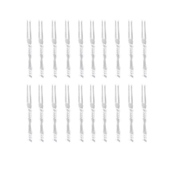 forks 200pcs disposable mini fruit simple 2 pong cake picks for salad bar party
forks 200pcs disposable mini fruit simple 2 pong cake picks for salad bar party