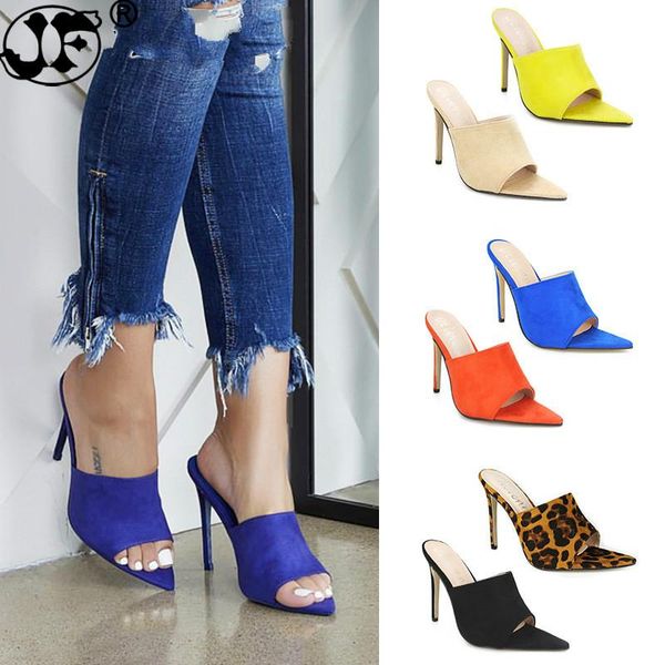 slippers women's heels shoes high heel women pumps big large size pointed toe ladies female slides fashion lady woman hjm, Black
slippers women's heels shoes high heel women pumps big large size pointed toe ladies female slides fashion lady woman hjm, Black