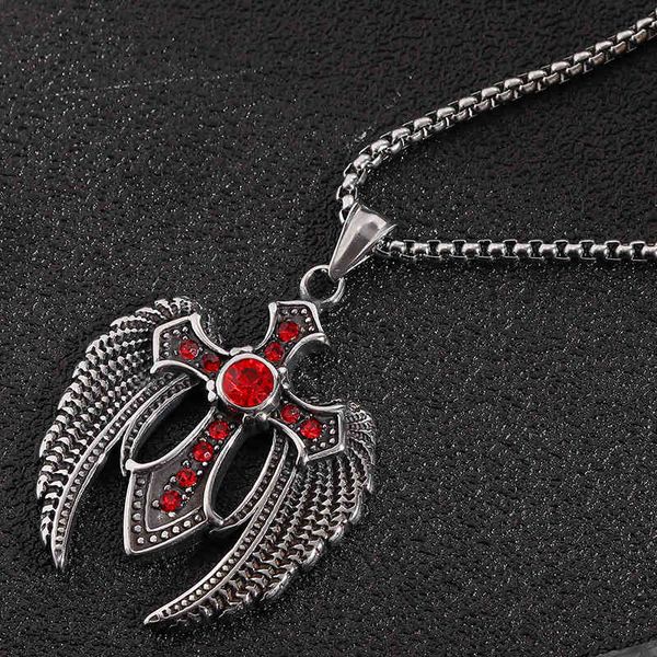 can open beer bottle star hip hop titanium steel necklace tide stainless cross pendant, Silver
can open beer bottle star hip hop titanium steel necklace tide stainless cross pendant, Silver