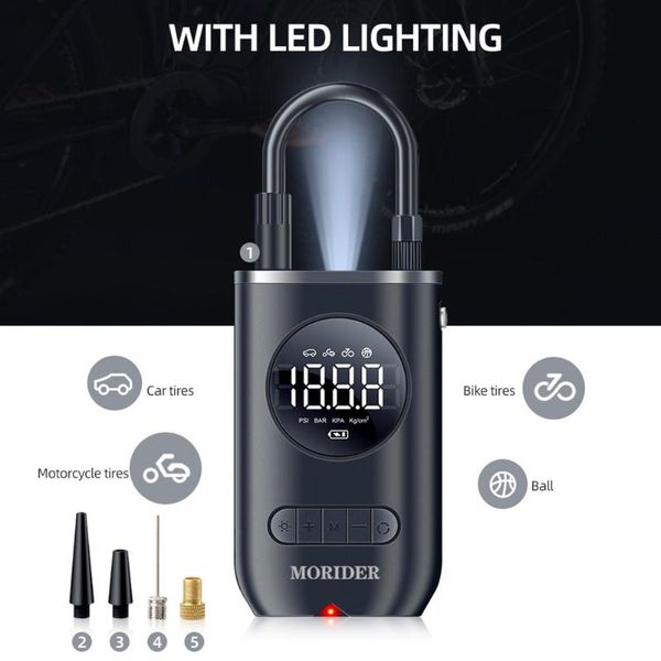 bike pumps bicycle electric air inflatable pump multifunction smart wireless tire inflator for basketball black
bike pumps bicycle electric air inflatable pump multifunction smart wireless tire inflator for basketball black