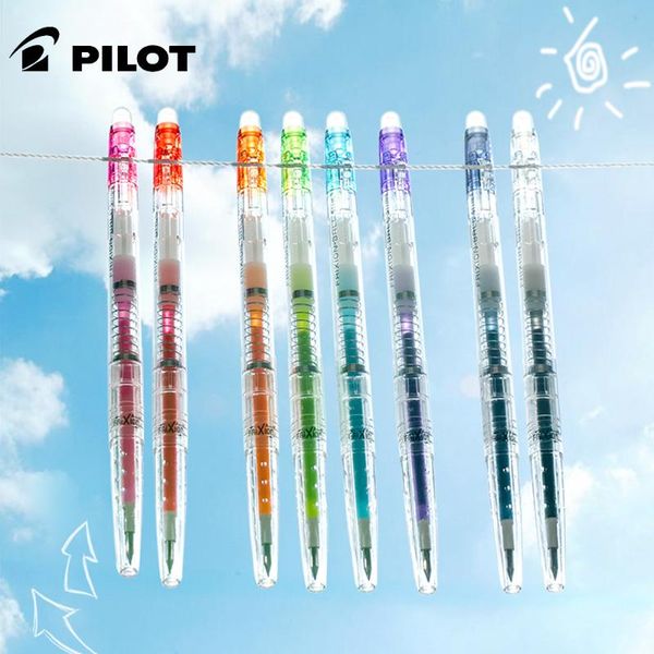 1pcs pilot frixion lfbs-18uf press to wipe the hand account gel pen 0.38mm transparent temperature control for students pens
1pcs pilot frixion lfbs-18uf press to wipe the hand account gel pen 0.38mm transparent temperature control for students pens
