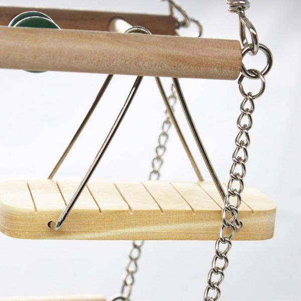other bird supplies novelty pet toys climbing ladder parrot swing cage hanging decor chew access