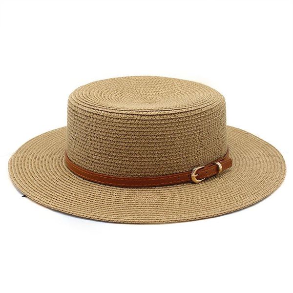 wide brim hats panama hat summer sun for women man beach straw fresh french protective jazz fedora caps outdoor casual flat cap, Blue;gray
wide brim hats panama hat summer sun for women man beach straw fresh french protective jazz fedora caps outdoor casual flat cap, Blue;gray