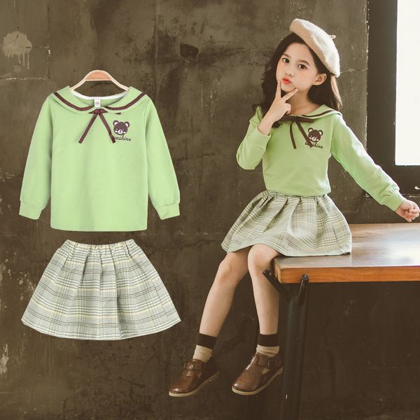children clothing set autumn teenage kids girls clothes kids sweatshirt + skirt 2pcs suits for girls clothes 6 7 10 11 12 years, White
children clothing set autumn teenage kids girls clothes kids sweatshirt + skirt 2pcs suits for girls clothes 6 7 10 11 12 years, White