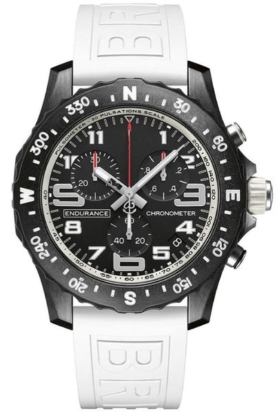 wristwatches endurance pro 44mm wristwatch white rubber 1884 men watch quartz chronograph sapphire black case watches, Slivery;brown
wristwatches endurance pro 44mm wristwatch white rubber 1884 men watch quartz chronograph sapphire black case watches, Slivery;brown