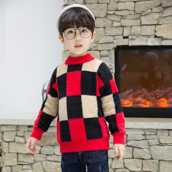 england style woolen sweater for kids warm plaid clothes teenage boys knitting long sleeve sweaters children clothing cardigan, Blue
england style woolen sweater for kids warm plaid clothes teenage boys knitting long sleeve sweaters children clothing cardigan, Blue